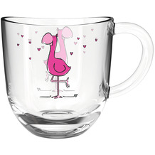 Leonardo Tasse BAMBINI 6er-Set 280 ml Flamingo