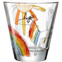 Leonardo Trinkglas BAMBINI 6er-Set 215 ml Regenbogen