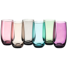 Leonardo Trinkglas SORA 6 Stck sortiert 390 ml farbig
