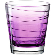 Leonardo Trinkglas VARIO STRUTTURA 6er-Set 250 ml violett