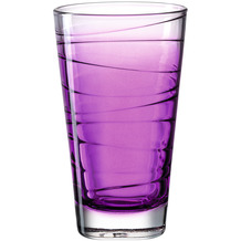 Leonardo Trinkglas VARIO STRUTTURA 6er-Set 280 ml violett