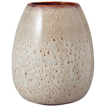 like. by Villeroy & Boch Lave Home Vase Drop beige groß beige