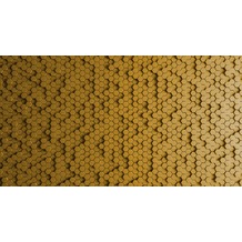 Livingwalls Fototapete Walls by Patel 3D Tapete Honeycomb gelb schwarz Vliestapete glatt 5,00 m x 2,70 m