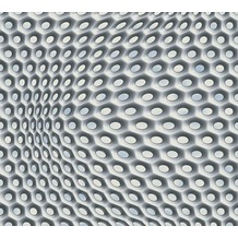 Livingwalls futuristische 3D Tapete Harmony in Motion by Mac Stopa grau metallic schwarz 327072 10,05 m x 0,53 m