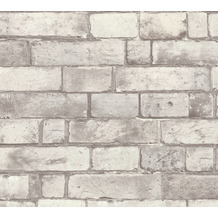 Livingwalls selbstklebendes Panel Pop.up Panel 3D weiß grau 368491 2,50 m x 0,52 m
