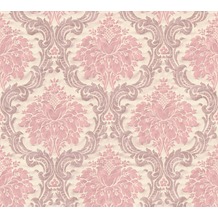 Livingwalls Vliestapete Paradise Garden Tapete mit Ornamenten barock rosa beige 367162 10,05 m x 0,53 m