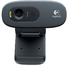 Logitech® C270, Webcam, 3 Megapixel, 1280 x 720 Pixel, 30 fps, schwarz