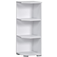 MAJA Möbel Abschlussregal System Icy-weiß 40 x 109,7 x 40 cm