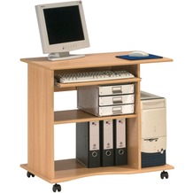 MAJA Möbel Computertisch OFFICE EINZELMODELLE Buche 80 x 75 x 50 cm
