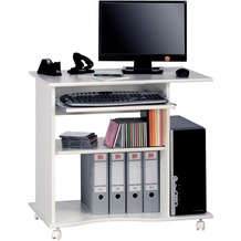 MAJA Möbel Computertisch OFFICE EINZELMODELLE weiß uni 80 x 75 x 50 cm