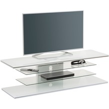 MAJA Möbel TV-Rack MEDIA MODELLE GLAS Weißglas 140 x 40,2 x 45 cm