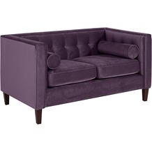 Max Winzer Jeronimo Sofa 2-Sitzer Samtvelours purple