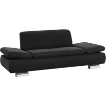Max Winzer Sofa 2-Sitzer schwarz 190 x 90 x 76