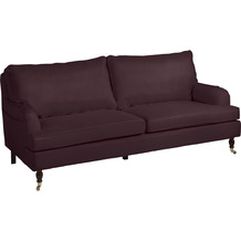 Max Winzer Passion Sofa 3-Sitzer (2-geteilt) Flachgewebe burgund