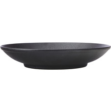 Maxwell & Williams CAVIAR BLACK Schale auf Fuß, 25 cm, Premium-Keramik