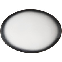 Maxwell & Williams CAVIAR GRANITE Platte oval, 30 x 22 cm, Premium-Keramik