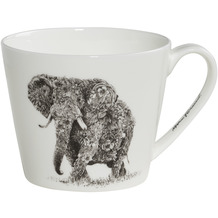 Maxwell & Williams MARINI FERLAZZO Becher African Elephant, Premium-Keramik, in Geschenkbox
