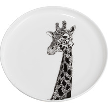 Maxwell & Williams MARINI FERLAZZO Teller 20 cm, African Giraffe, Premium-Keramik, in Geschenkbox