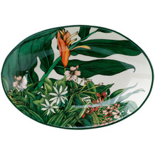 Maxwell & Williams NIGHT GARDEN Servierschale oval, 25 x 17 cm, Premium-Keramik, in Geschenkbox