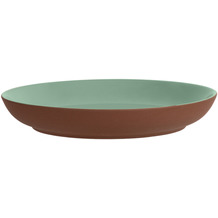 Maxwell & Williams SIENNA Teller tief, 26 x 2,5 cm, Grün, Keramik Ton
