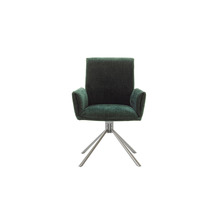 MCA furniture BOULDER Gestell Edelstahl gebürstet, 2er Set olive