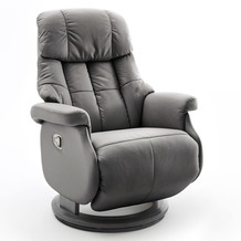 MCA furniture Calgary Comfort Relaxsessel mit Fußstütze, taupe/schwarz
