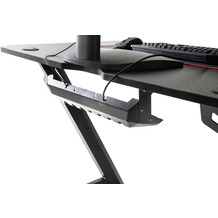 MCA furniture DX-Racer Gaming Schreibtisch schwarz  111 x 75 x 60 cm