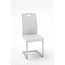MCA furniture KOELN Schwingstuhl mit Griffloch, weiß 4er Set