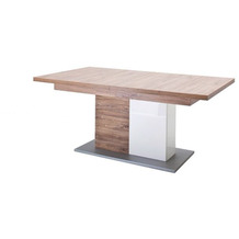 MCA furniture LUZERN Tisch mit Säule 180(230) 180 x 77 x 100 cm