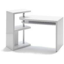 MCA furniture MATTIS Kombi-Schreibtisch weiß HG   145 x 94 x 50 cm