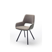 MCA furniture PARANA 4 Fuß Stuhl 1, 2er Set, melange