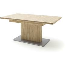 MCA furniture RAVELLO Tisch mit Säule 180 (230) 180 x 77 x 100 cm