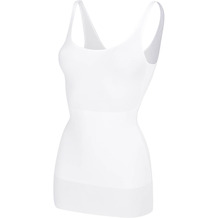 Miss Perfect TC Shapewear Damen - Unterhemd Body Shaper Weiß L (42)