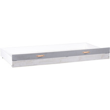 Möbilia Schublade für Bett 12020005 und 12020006 weiß, grau 12020007