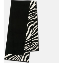 möve Duschtuch Zebra black/ivory 80 x 180 cm
