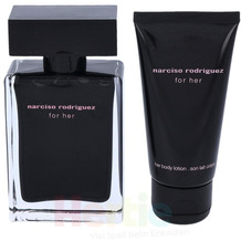 Narciso Rodriguez For Her Giftset Edt Spray 50ml/Body Lotion 50ml 100 ml