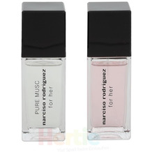 Narciso Rodriguez For Her/Pure Musc Duo 2x20ml - For Her Edt Spray/Pure Musc For Her Edp Spray 40 ml