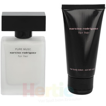 Narciso Rodriguez Pure Musc For Her Giftset Edp Spray 30ml/Body Lotion 50ml 80 ml