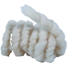 NOOR Wollkordel aus Schafwolle 3m Ø 1 cm naturweiß