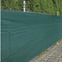NOOR Zaunblende Sichschutz Zaun Winddurchlässig grün ca. Größe 1,0x5 m