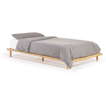 Nosh Anielle Bett aus massiver Esche für Matratze von 90 x 200 cm