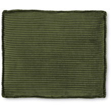 Nosh Blok Kissen breiter Cord grün 50 x 60 cm