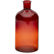 Nosh Brenna Vase aus braunem Glas 100% recycelt 28 cm