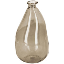 Nosh Brenna Vase aus braunem Glas 100% recycelt 36 cm
