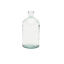 Nosh Brenna Vase aus transparentem Glas 100% recycelt 28 cm