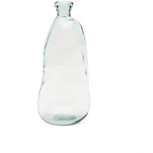 Nosh Brenna Vase aus transparentem Glas 100% recycelt 51 cm