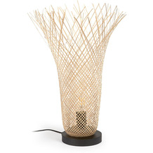Nosh Citalli Tischlampe aus Bambus mit natürlichem Finish