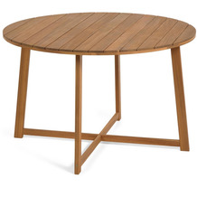Nosh Dafne runder Outdoor Tisch aus massivem Akazienholz Ø 120 cm FSC 100%