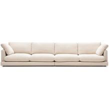 Nosh Gala 6-Sitzer-Sofa beige 390 cm