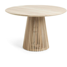 Nosh Jeanette runder Tisch aus massivem Teakholz Ø 120 cm